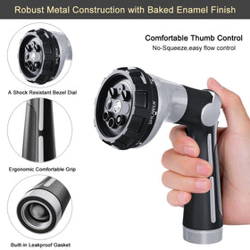 FANHAO thumb-control nozzle enabling easy one-handed operation