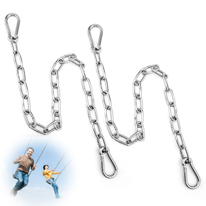 FANKUTOYS hanging chair chain assembly for quick, adjustable chair mounting.
