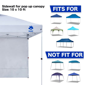 Khaki fabric detail highlights durability for FANPAT sidewalls.