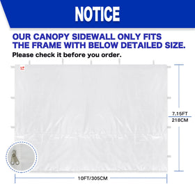 Fanpat 99 UV protection dusk gray sidewalls shield guests from sun.