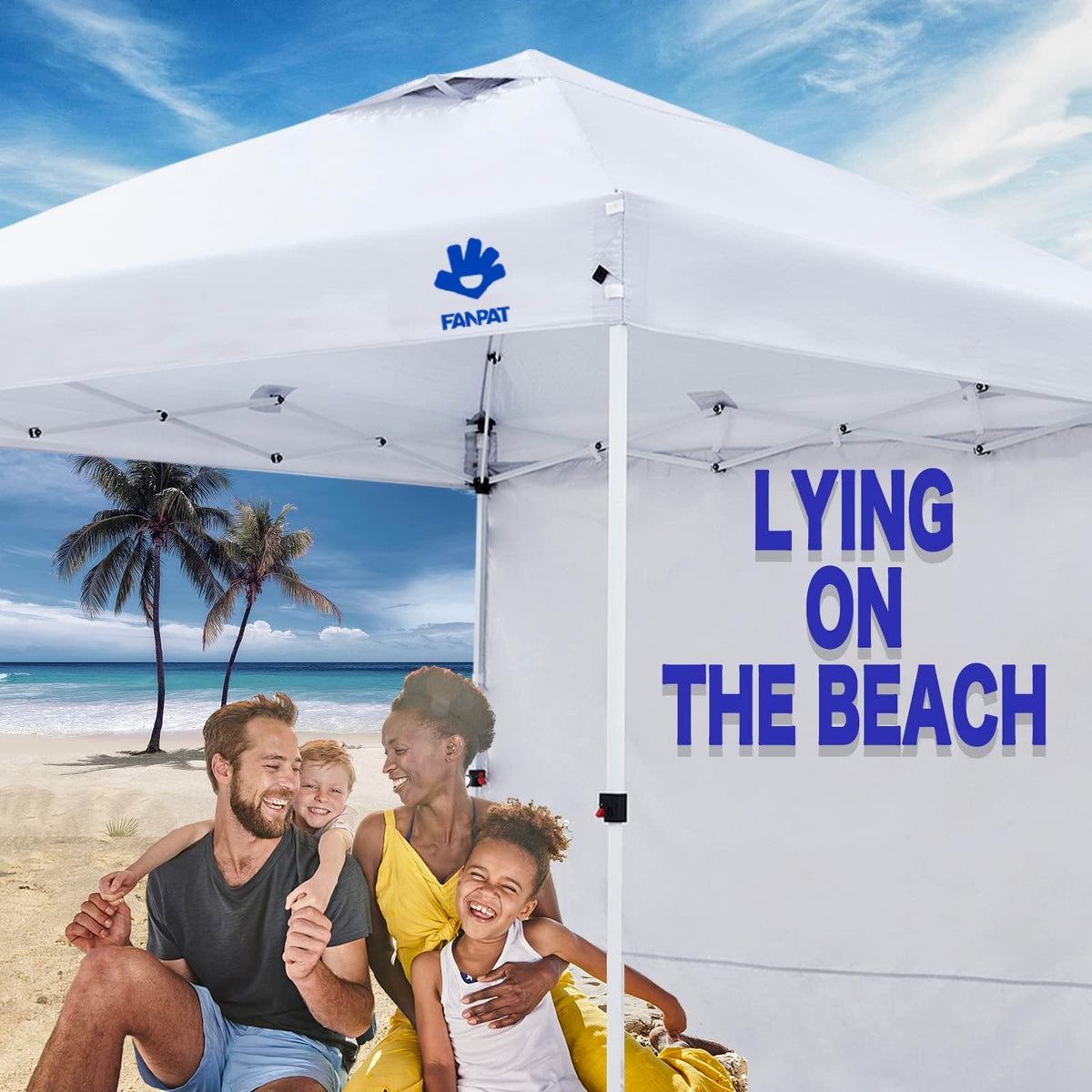 Versatile use at markets or camps with FANPAT sidewalls.
