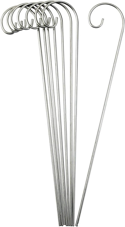 Fansoftiks 20cm plant label hook for clear garden labeling