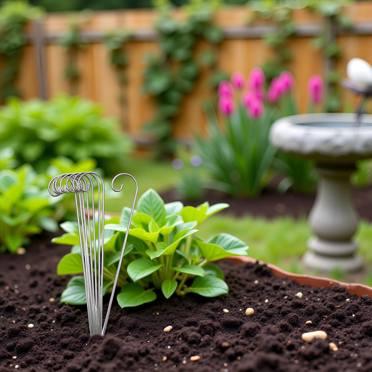 Fansoftiks hanging-labels-on-planters supports versatile labeling on pots
