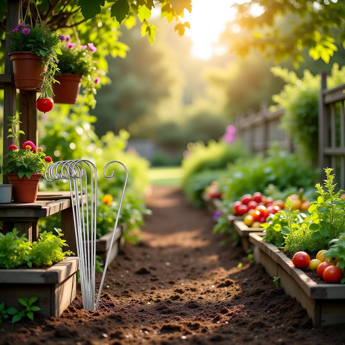 Fansoftiks organized-garden-labels help keep beds neat and labeled