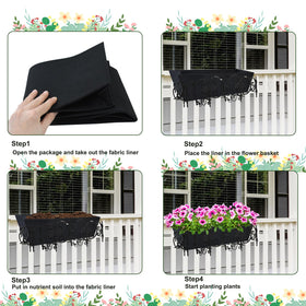 Fantang liner supports deep root growth for lush, long-lasting plants.