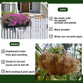 Fantang easy-install window basket liner simplifies lining and gardening setup.