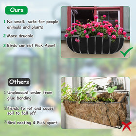 Fantang folding planter liner design for quick setup.