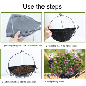 Fantang indoor-outdoor decor liner complements patios, balconies, and cafes
