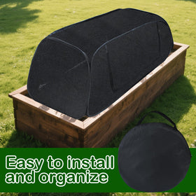 Fantang pop up sun shade demonstrates 80% UV block in outdoor use.