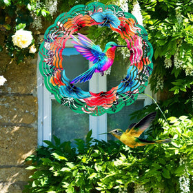 FANTAART easy-install spinner hangs quickly and spins smoothly.