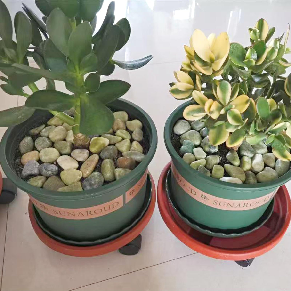 FANTIAN craft-friendly jade pebbles for decorative projects.