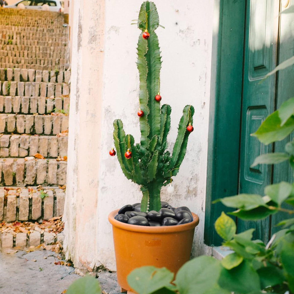 Fantian rocks for walkways and borders add a durable design touch.