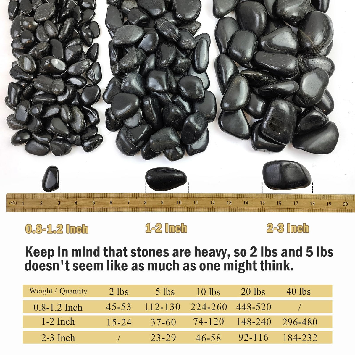 FANTIAN natural non-toxic black rocks for aquarium decor