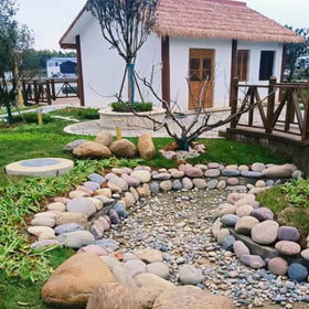 FANTIAN decorative rocks for fairy gardens and table scatter.