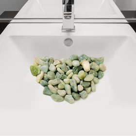 FANTIAN polished jade rocks for water features and pathways.