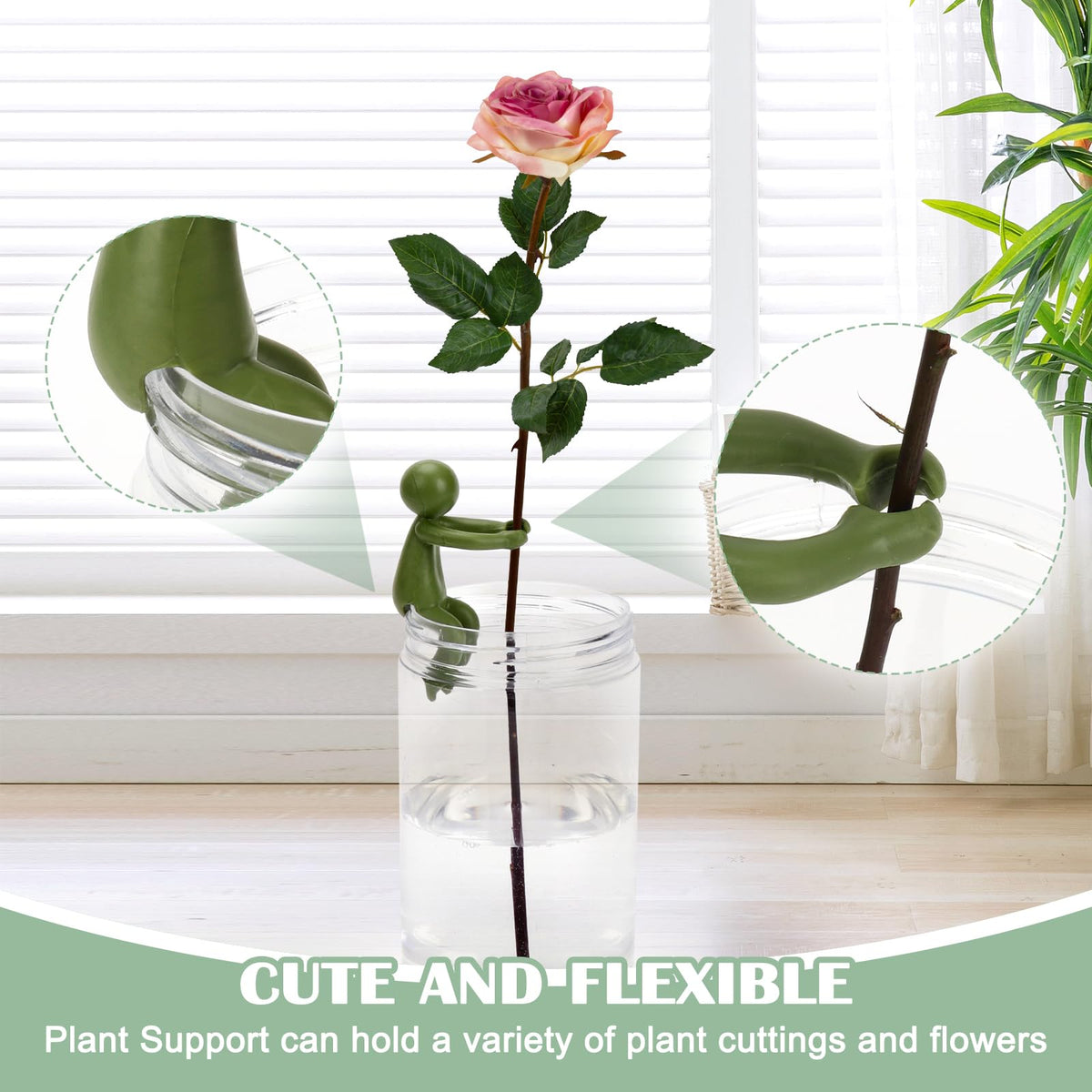 FAQUSA lightweight three-piece set adds cute charm without stressing delicate cuttings.
