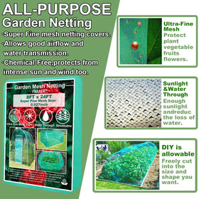 FARAER extra-fine mesh close-up shows small openings for pest protection
