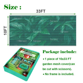 FARAER grow-tunnel setup with hoop supports demonstrates easy, flexible coverage.