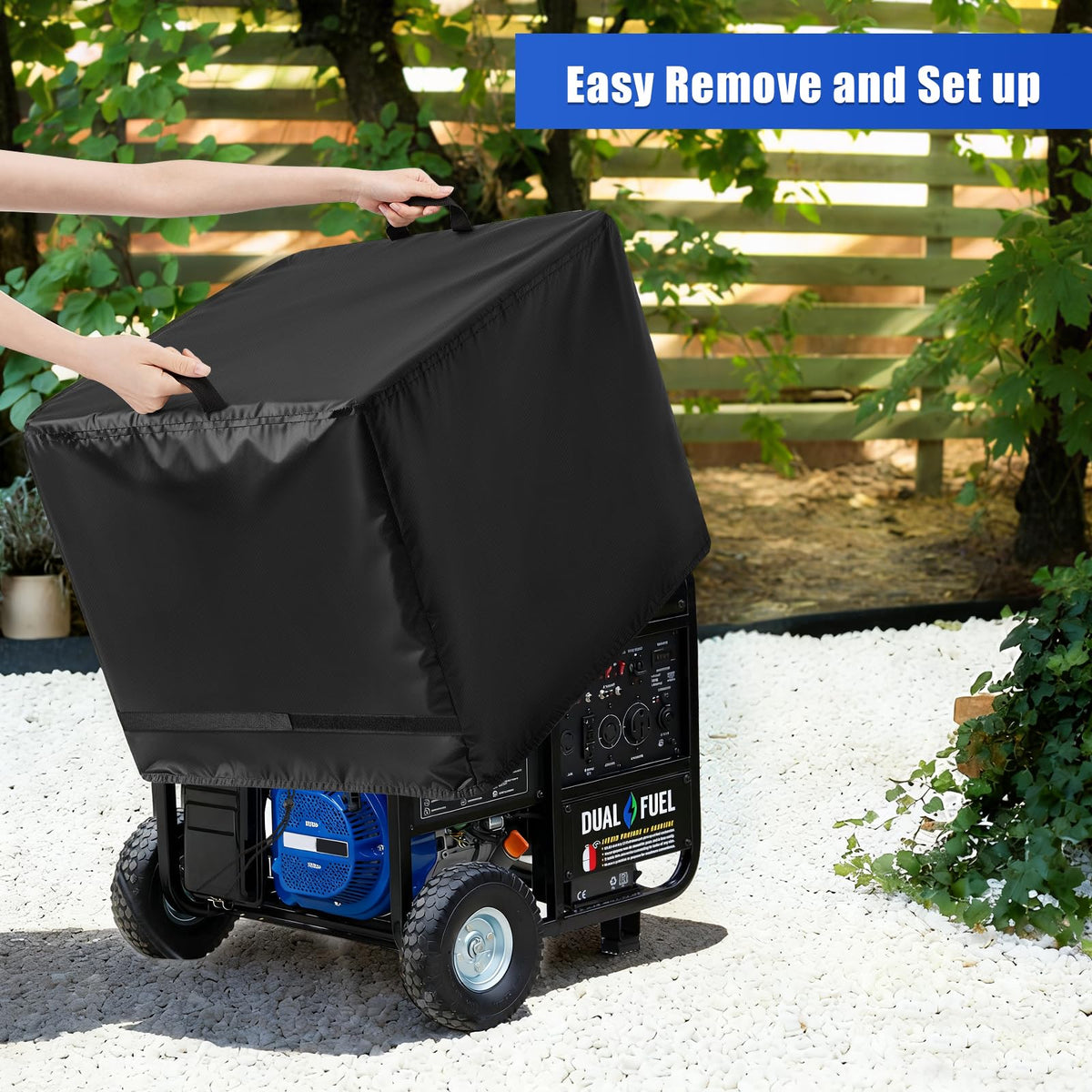 Farafox easy-access perimeter allows quick removal before startup.