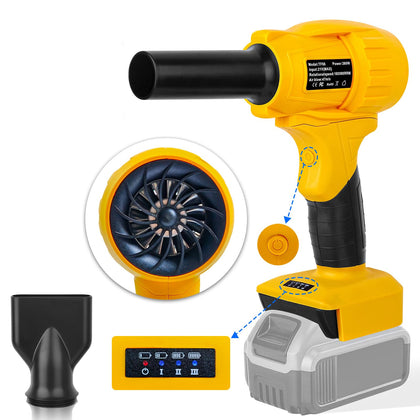 Fargarloo leaf blower compact-design enables one-handed operation