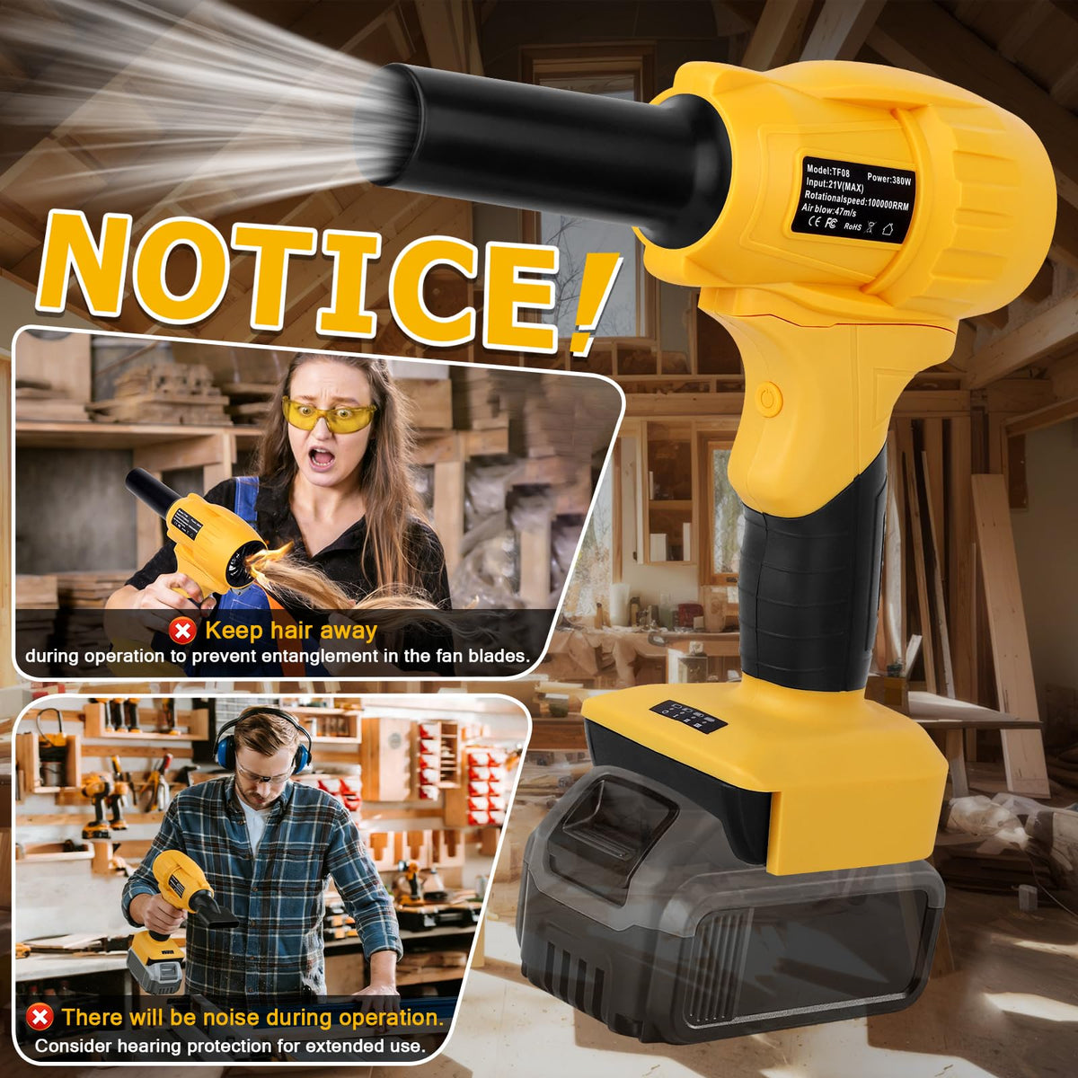 Fargarloo leaf blower-yard-patio-car-cleaning for quick tidying