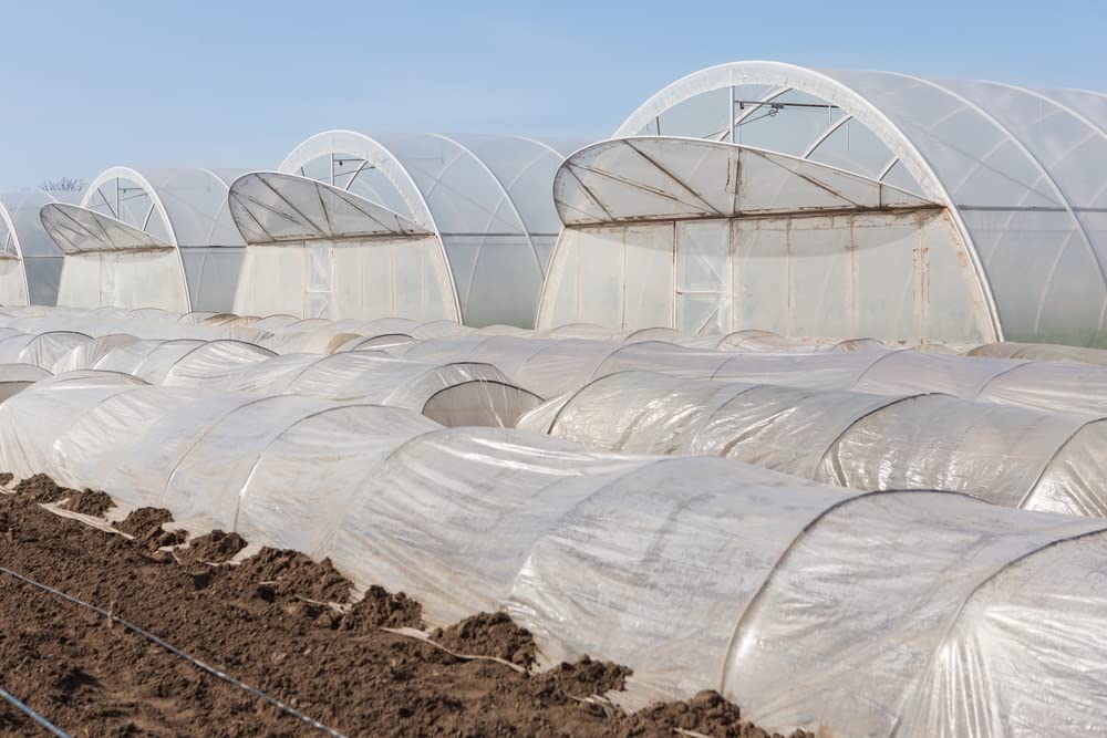 Farm Plastic Supply ABS clamp quickly secures film or tarp securely.