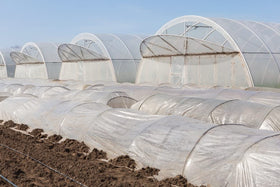 Farm Plastic Supply ABS clamp quickly secures film or tarp securely.