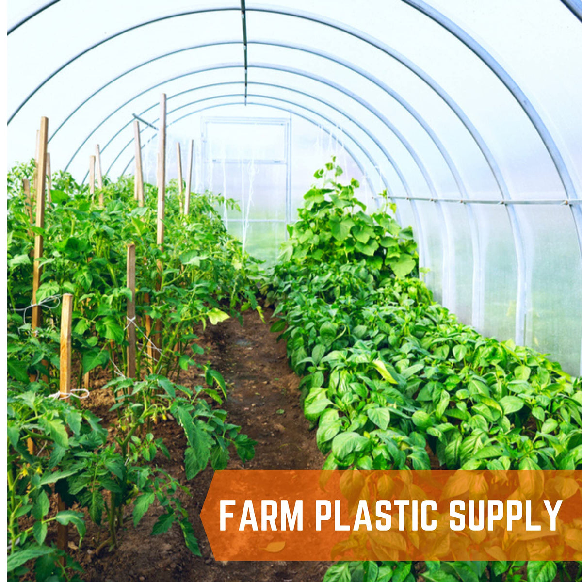 Farm Plastic Supply UV-stabilized greenhouse clamp designed for outdoor use.