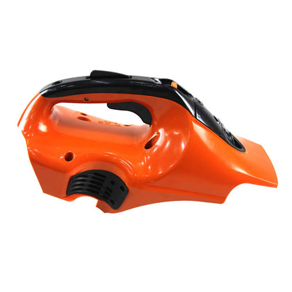 Farmertec shroud top cover for TS410/TS420, durable aftermarket replacement.