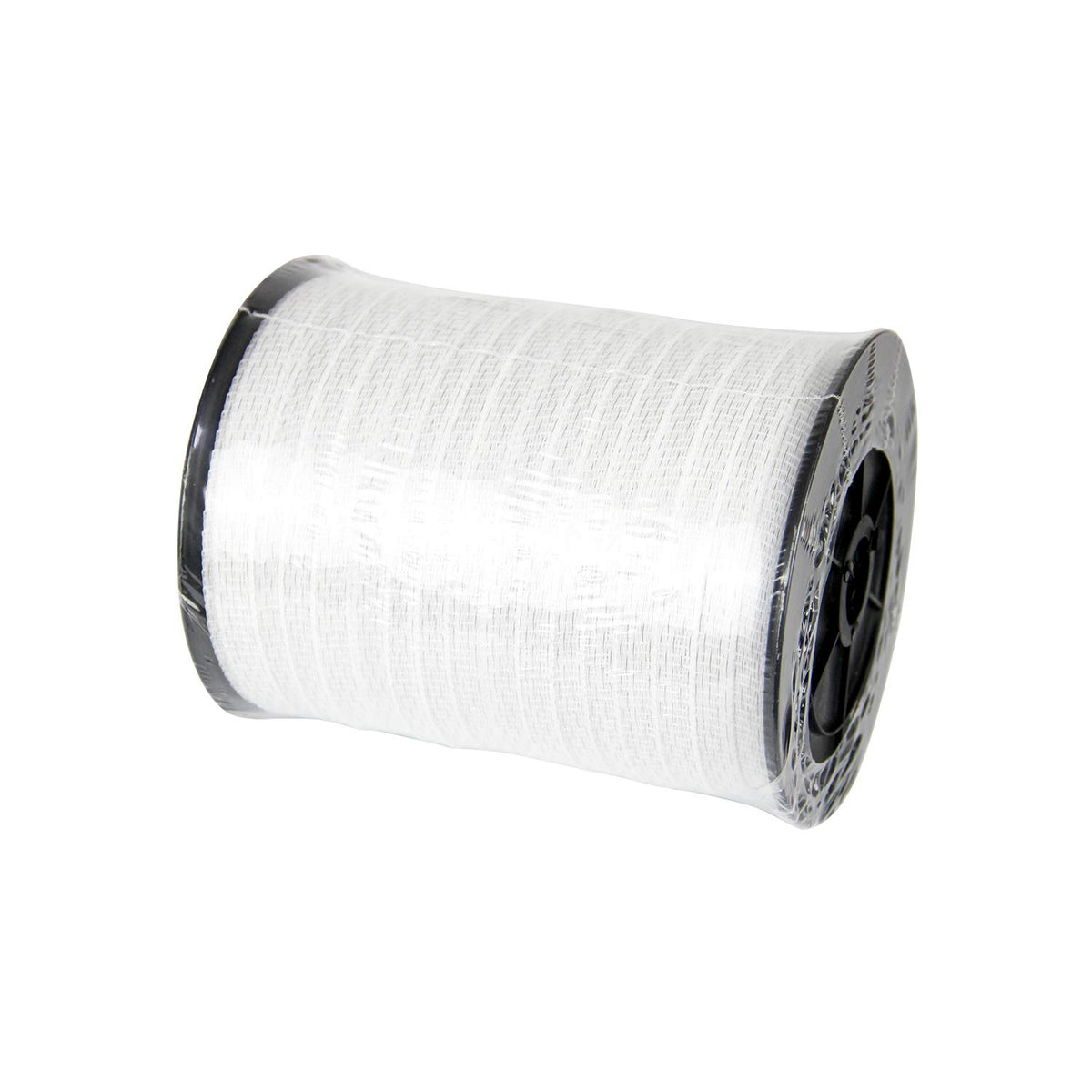 Farmily polytape rewinds easily for tidy storage after temporary enclosure tasks.