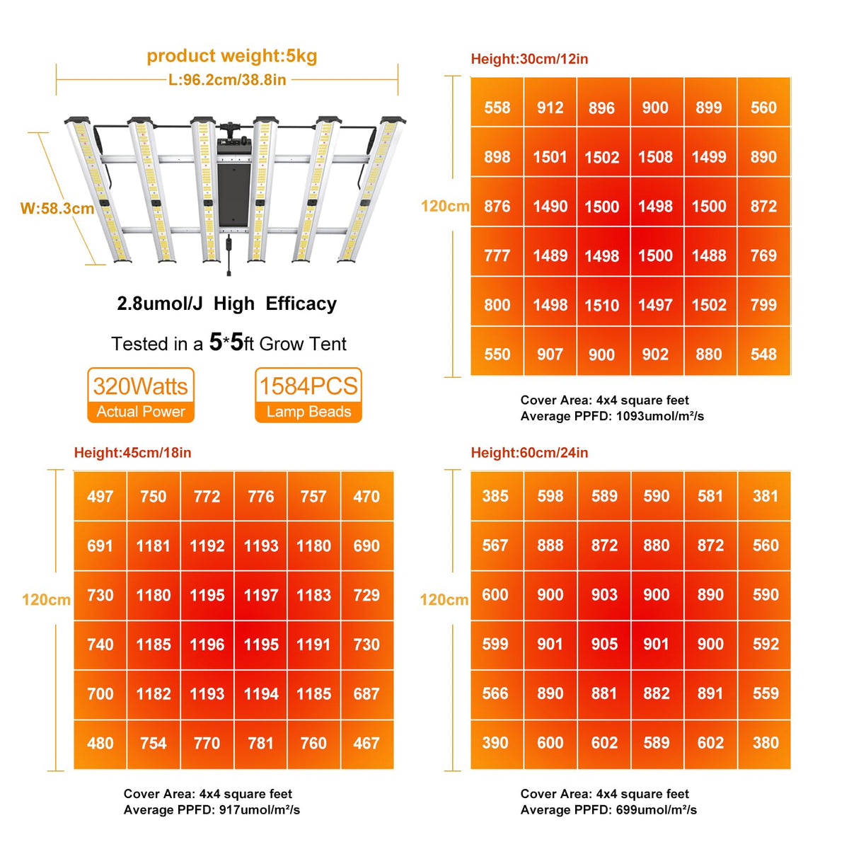 FARMLITE LED full-spectrum illumination supports seedlings and greens