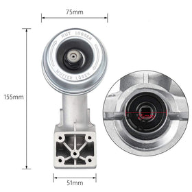 Closeup of Farwind gearbox head’s corrosion-resistant materials.