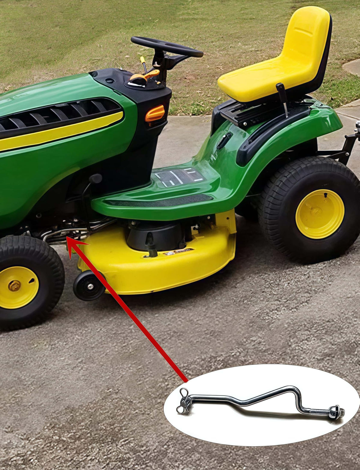 Fascinatte GX20497A spring locking pin enables quick secure locking