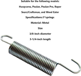 Fascinatte idler return spring for Poulan; easy swap maintains belt alignment and performance.