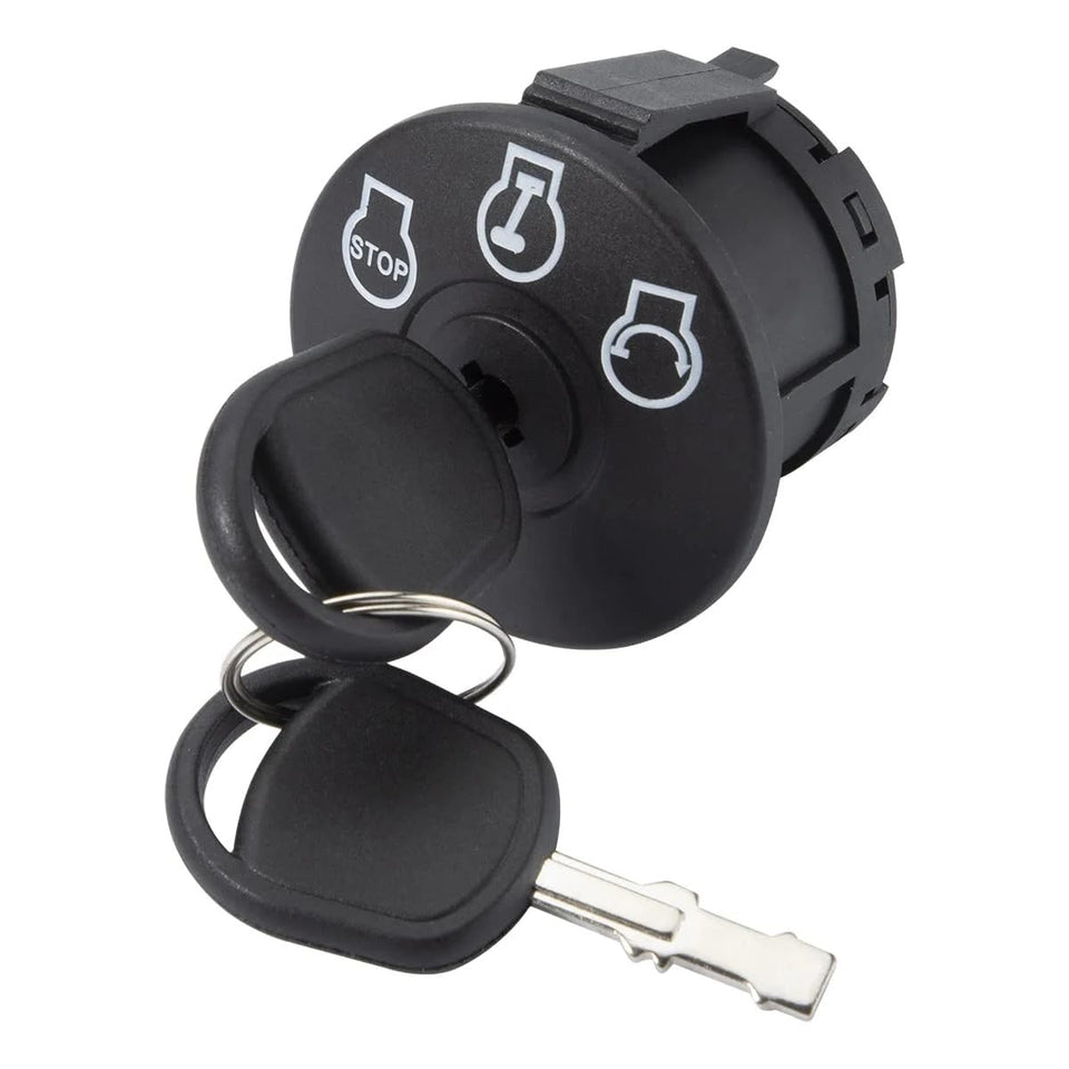 Fascinatte ignition switch with 5 terminals and key for lawn tractor compatibility