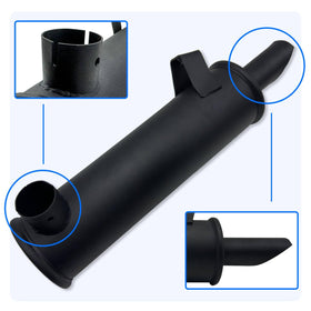 Fascinatte muffler for Kohler K321 compatible construction supports durable, long-term use