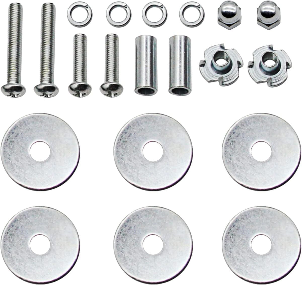 Fascinatte latch mounting hardware kit ready for quick replacement.