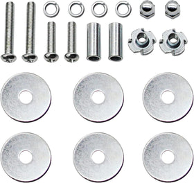 Fascinatte latch mounting hardware kit ready for quick replacement.