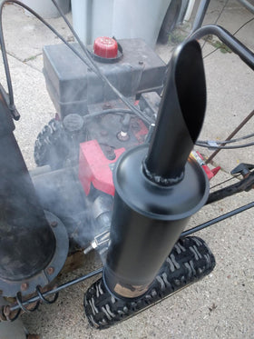 Fascinatte muffler outlet 1 3/8 inch ensures reliable fit for garden tractors
