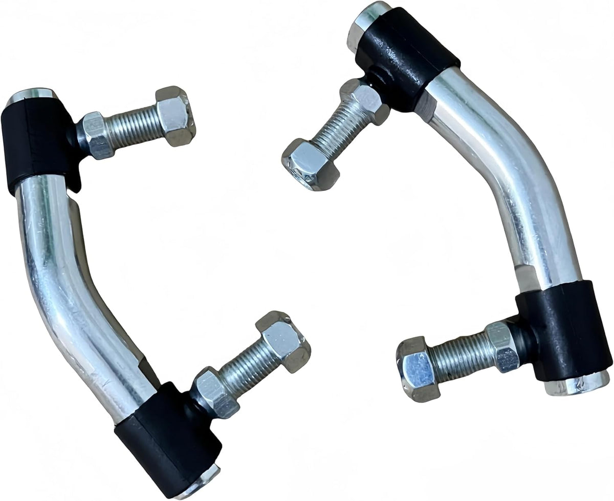 Fascinatte pivot link 2-pack close-up, rugged metal for durable mower linkage.