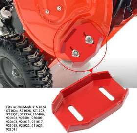 Fascinatte skid plates installed on Ariens ST824 and ST1024