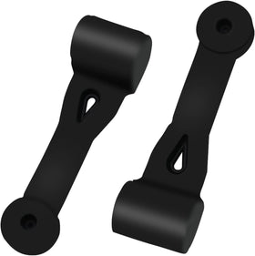 Tractor bagger latch shown on Craftsman/Husqvarna compatible deck.