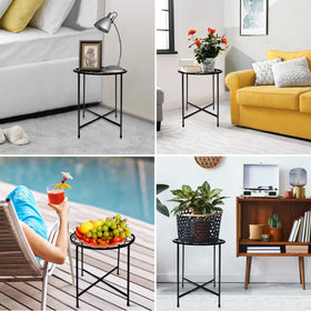 Versatile for indoor spaces, patios, balconies, or garden corners.