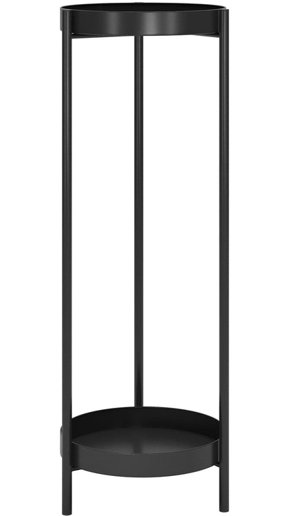 Fashionoda 30-inch plant stand with two tiers for indoor and outdoor display