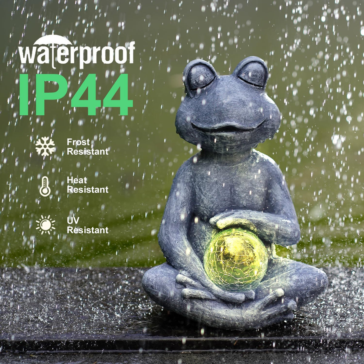Fashionoda gift-ready frog statue suitable for women and frog lovers.