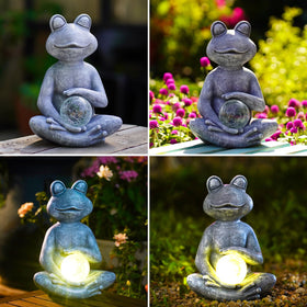 Fashionoda solar-powered lantern enhances evenings with subtle garden lighting.