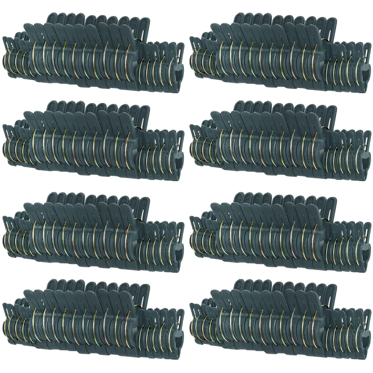 Fasmov 160-piece plant clips pack for versatile garden support.