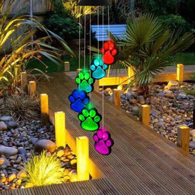 fasohere thin cords nearly invisible after dusk creating a subtle display