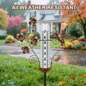 Fastruggle freezeproof garden rain gauge designed to withstand temperature changes