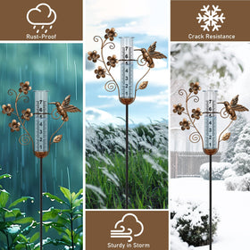 Fastruggle height adjustable garden gauge from 18.4 to 36.8 inches